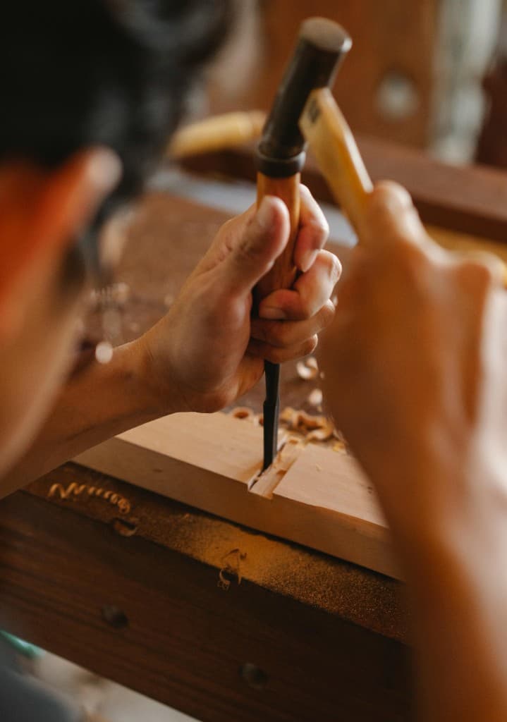 Handwerk in der Werkstatt